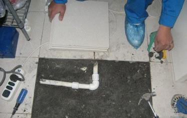 滦县漏水维修 河北邯郸卫生间地面漏水维修案例